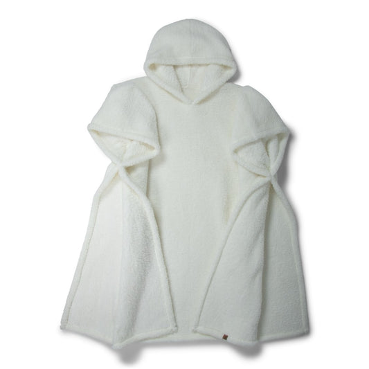 🧸 Teddy snuggle cape – superzacht & warm