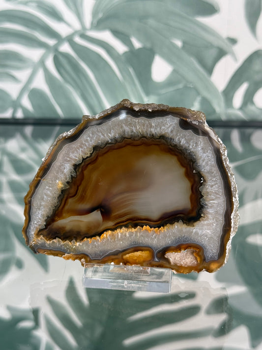 Agaat schijf natuurlijk #no.68