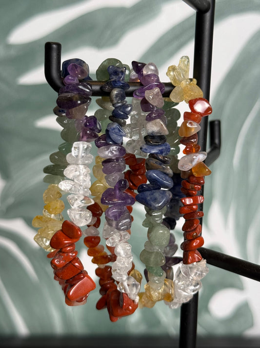 7-Chakra split armband (balans & energie)