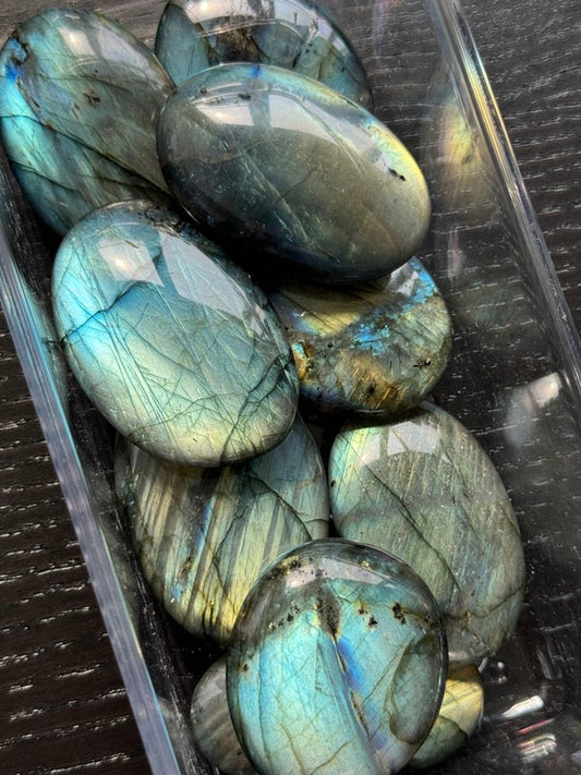 Labradoriet zeepsteen klein