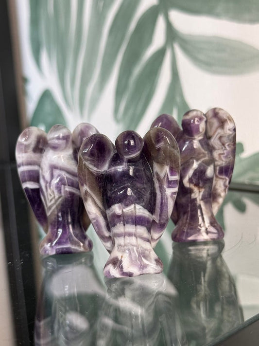 Amethist engeltje 5 cm