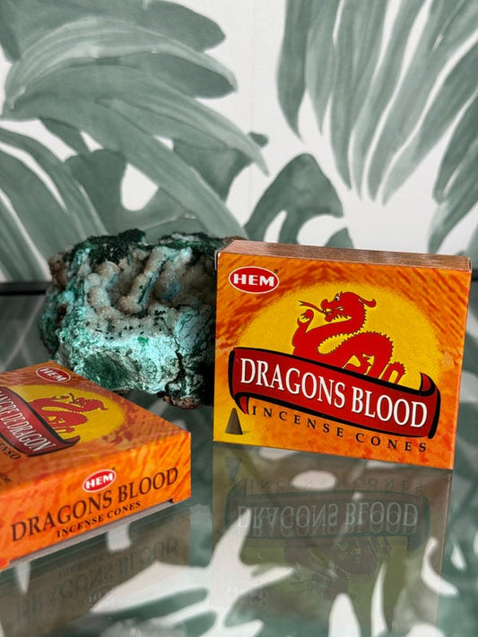 Wierook kegeltjes Dragons blood