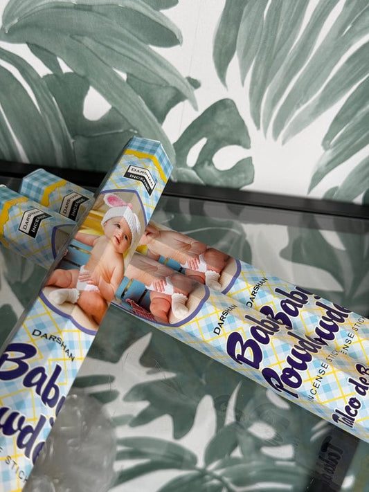 Wierook 'baby powder'