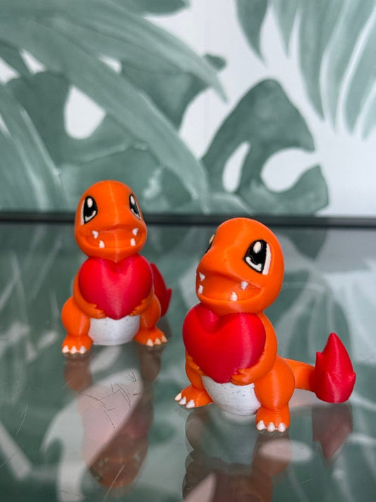 Charmander met hart