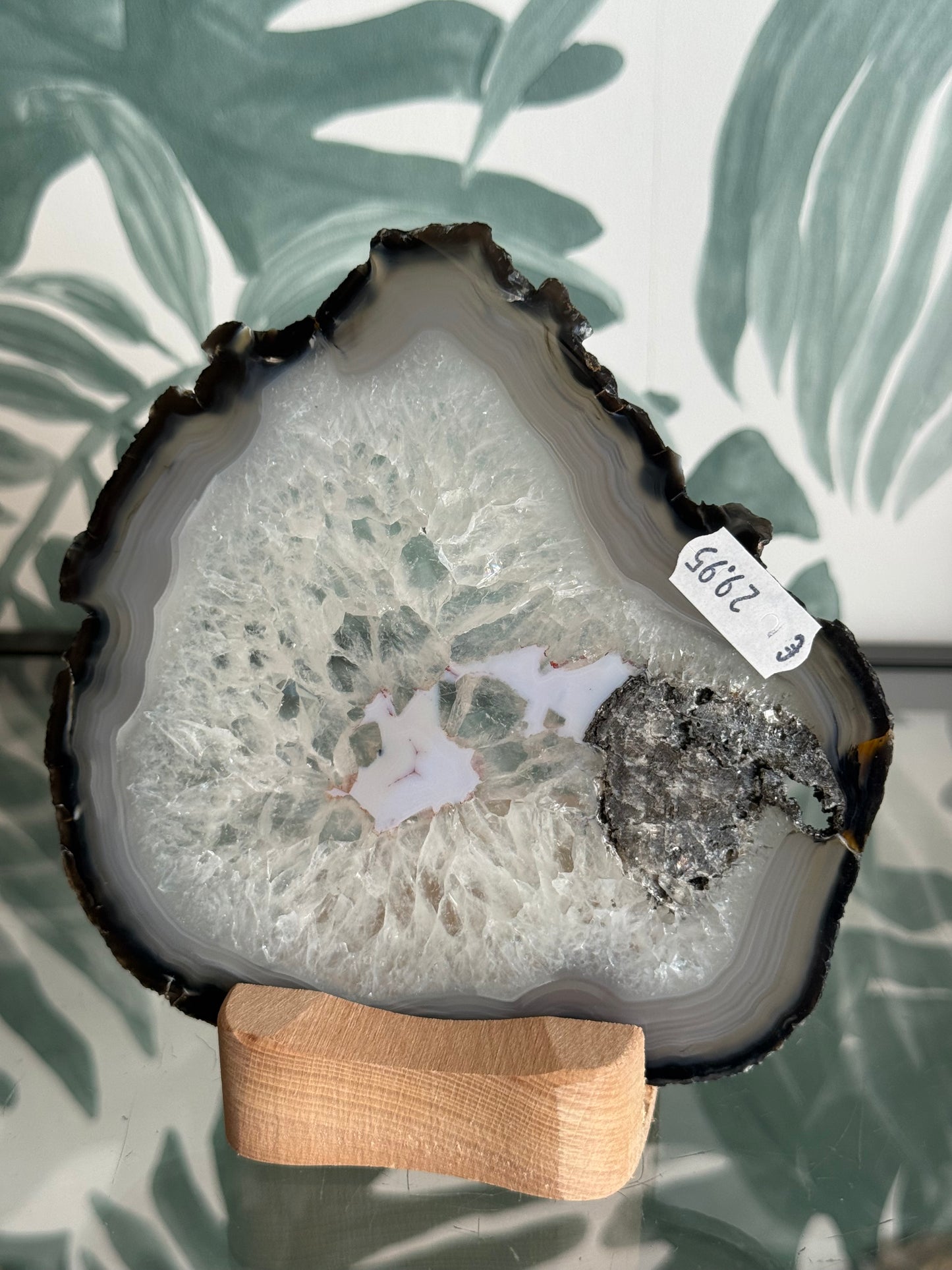 Agaat schijf natuurlijk - #no.219
