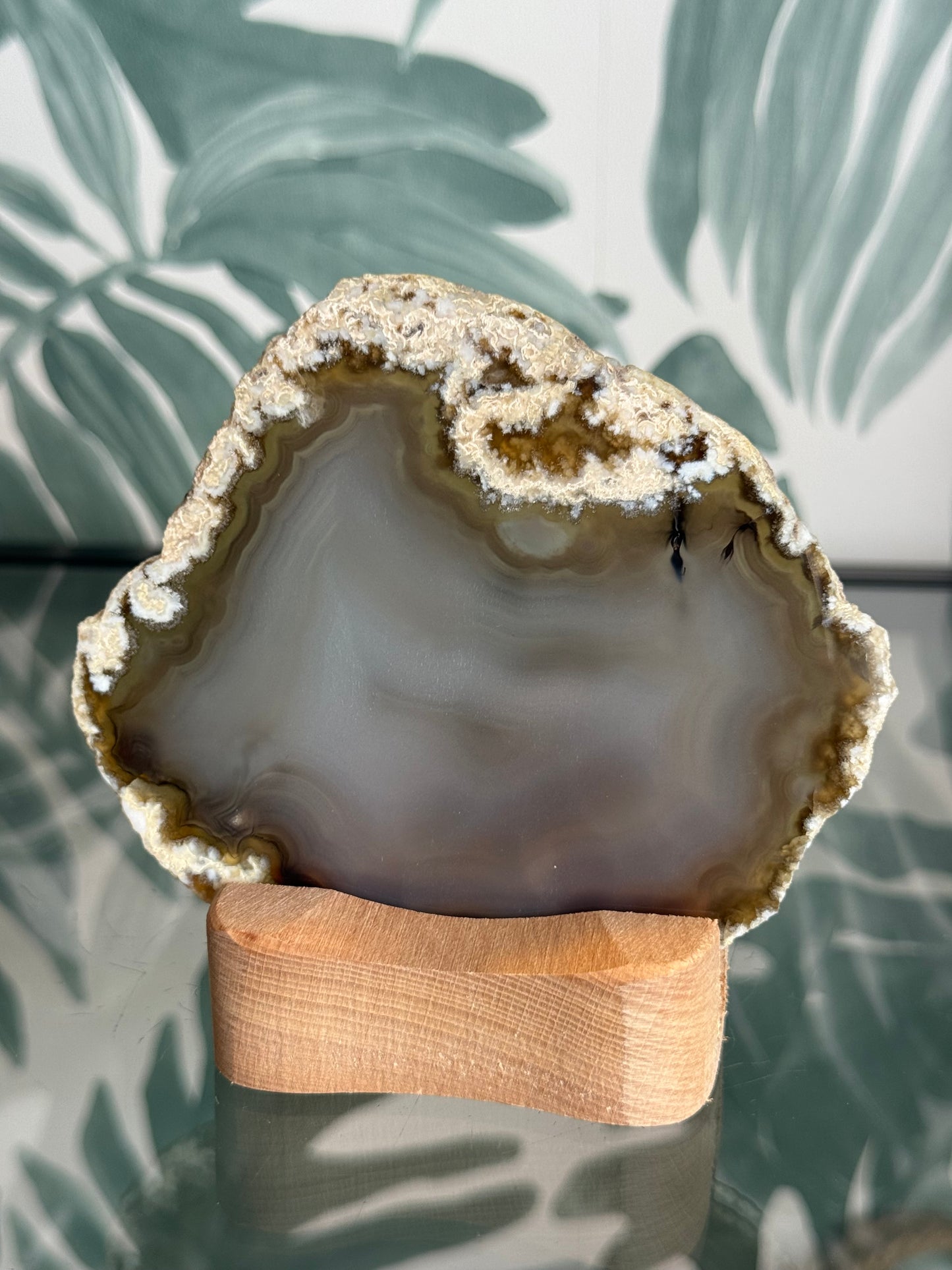 Agaat schijf natuurlijk - #no.226