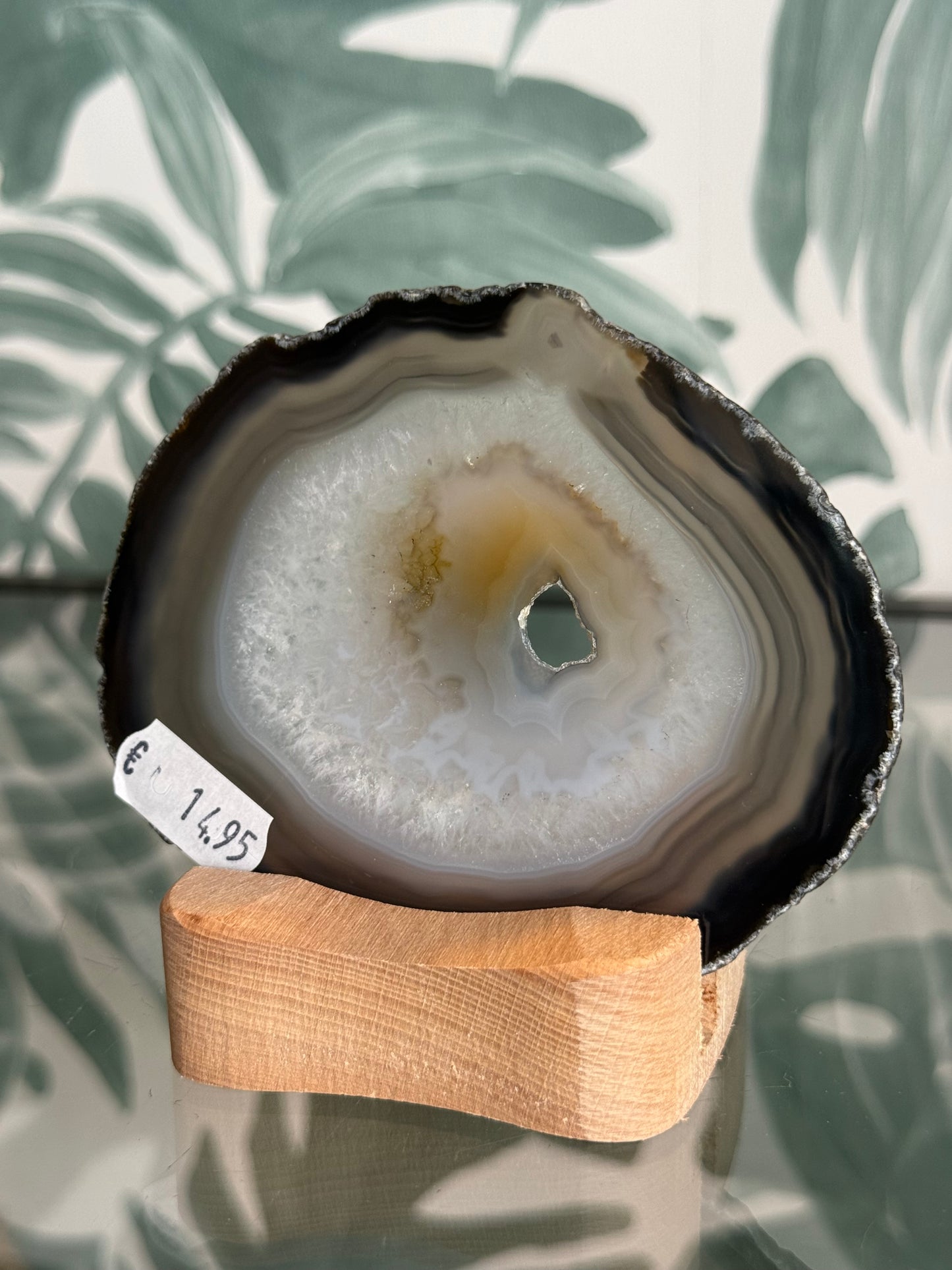 Agaat schijf natuurlijk - #no.227