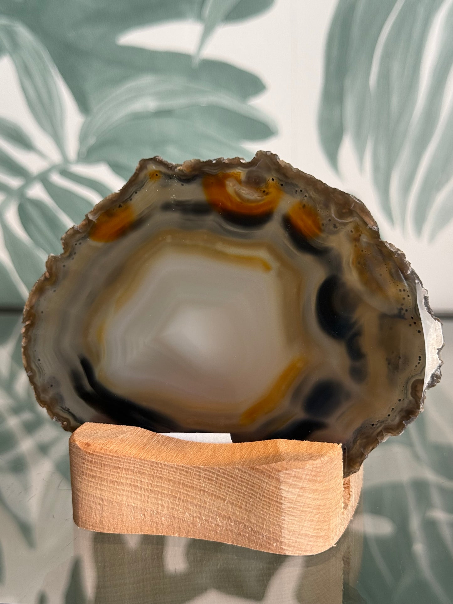 Agaat schijf natuurlijk - #no.231