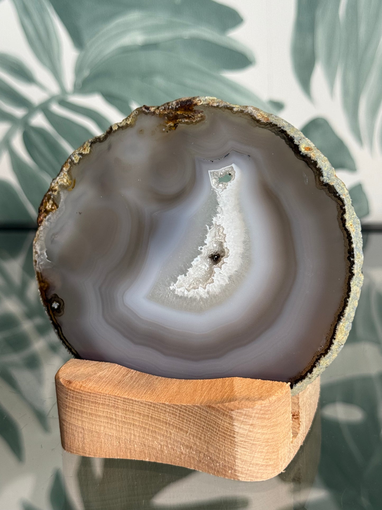 Agaat schijf natuurlijk - #no.234