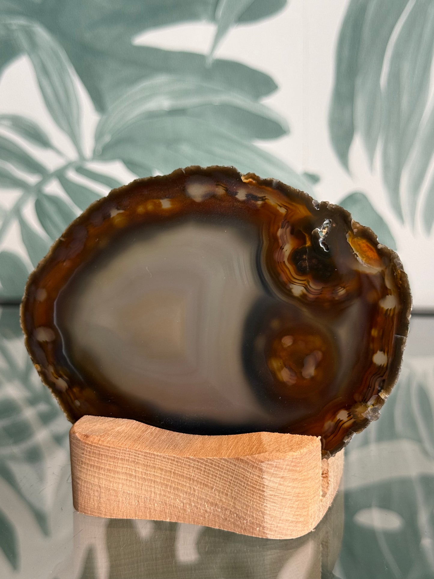 Agaat schijf natuurlijk - #no.237