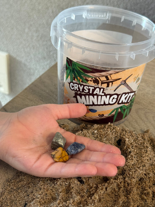 Crystal mining kit