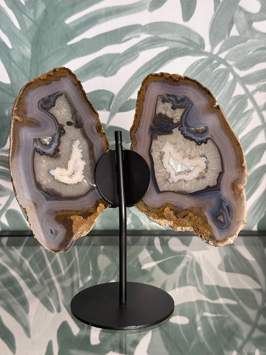 Agaat vlinder op standaard - no.71