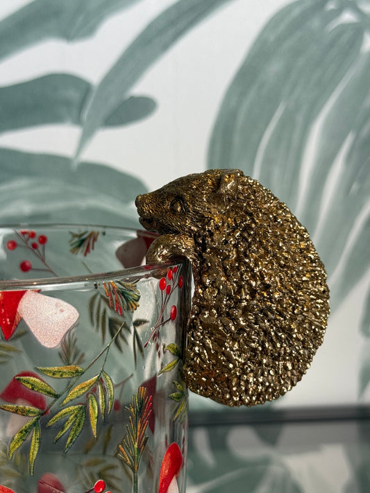 Decoratief egeltje - goudkleurig