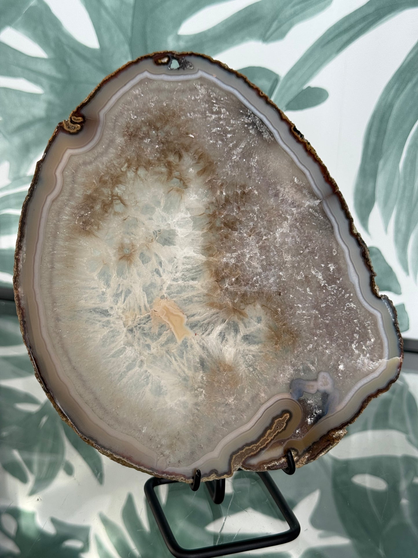 Agaatschijf natuurlijk #no.89