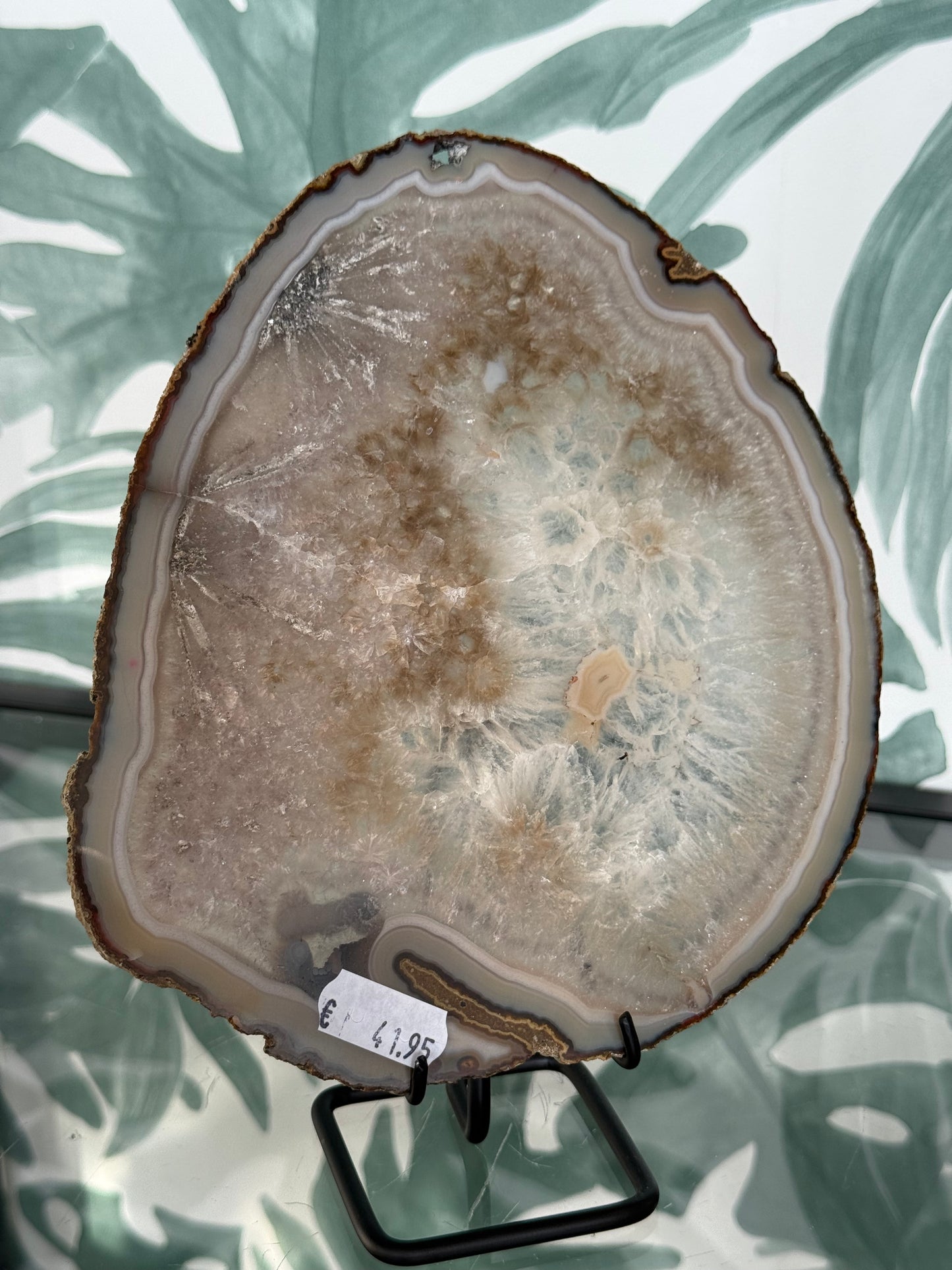 Agaatschijf natuurlijk #no.89