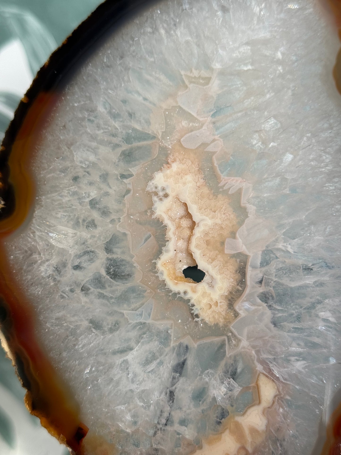 Agaatschijf - natuurlijk #no.100