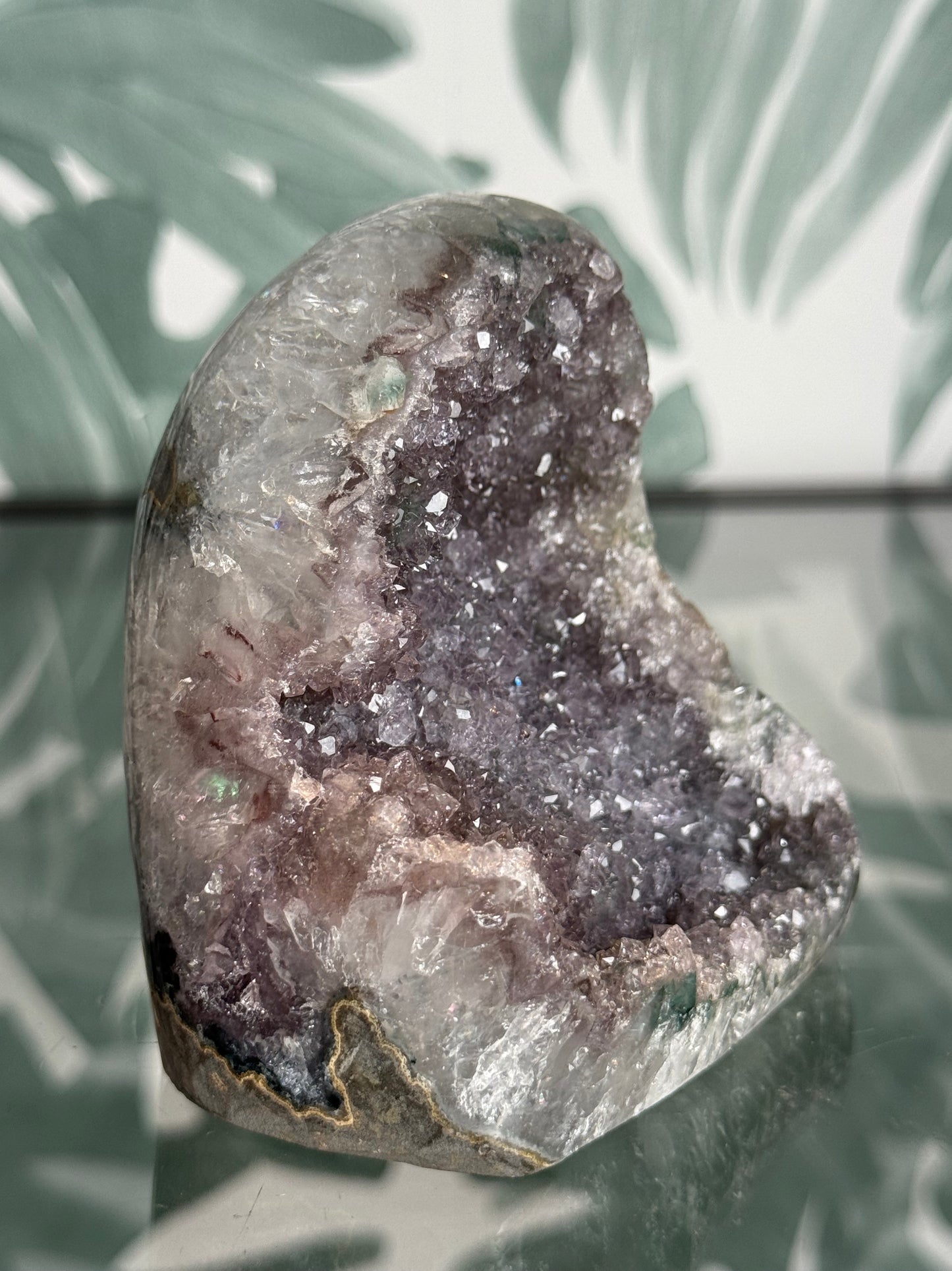 Galaxy amethist op standvlak #no.106