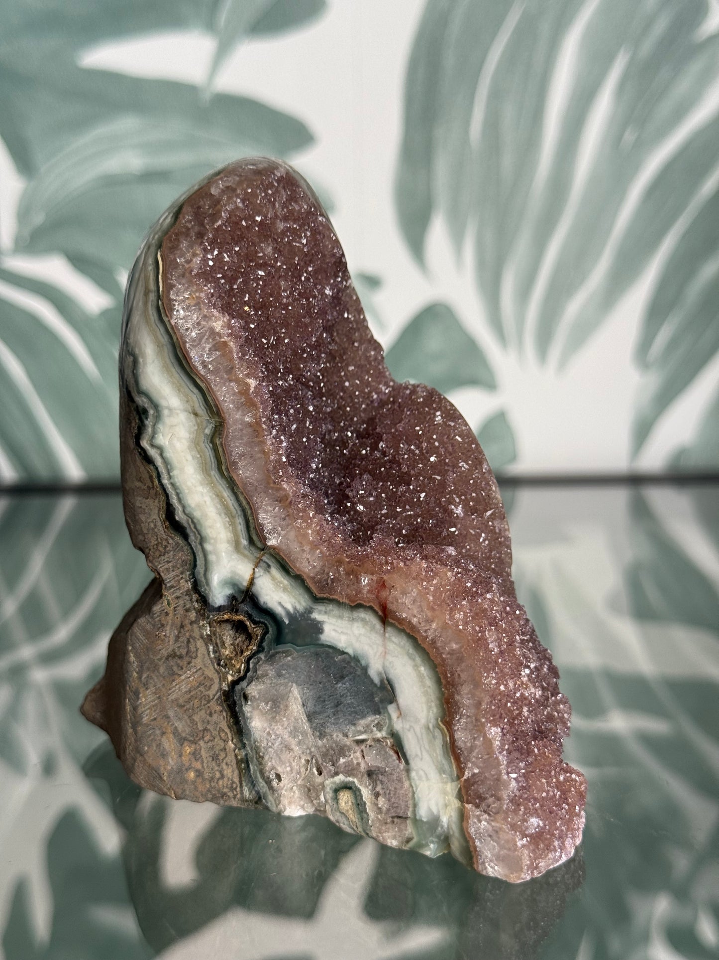 Galaxy amethist op standvlak #no.107