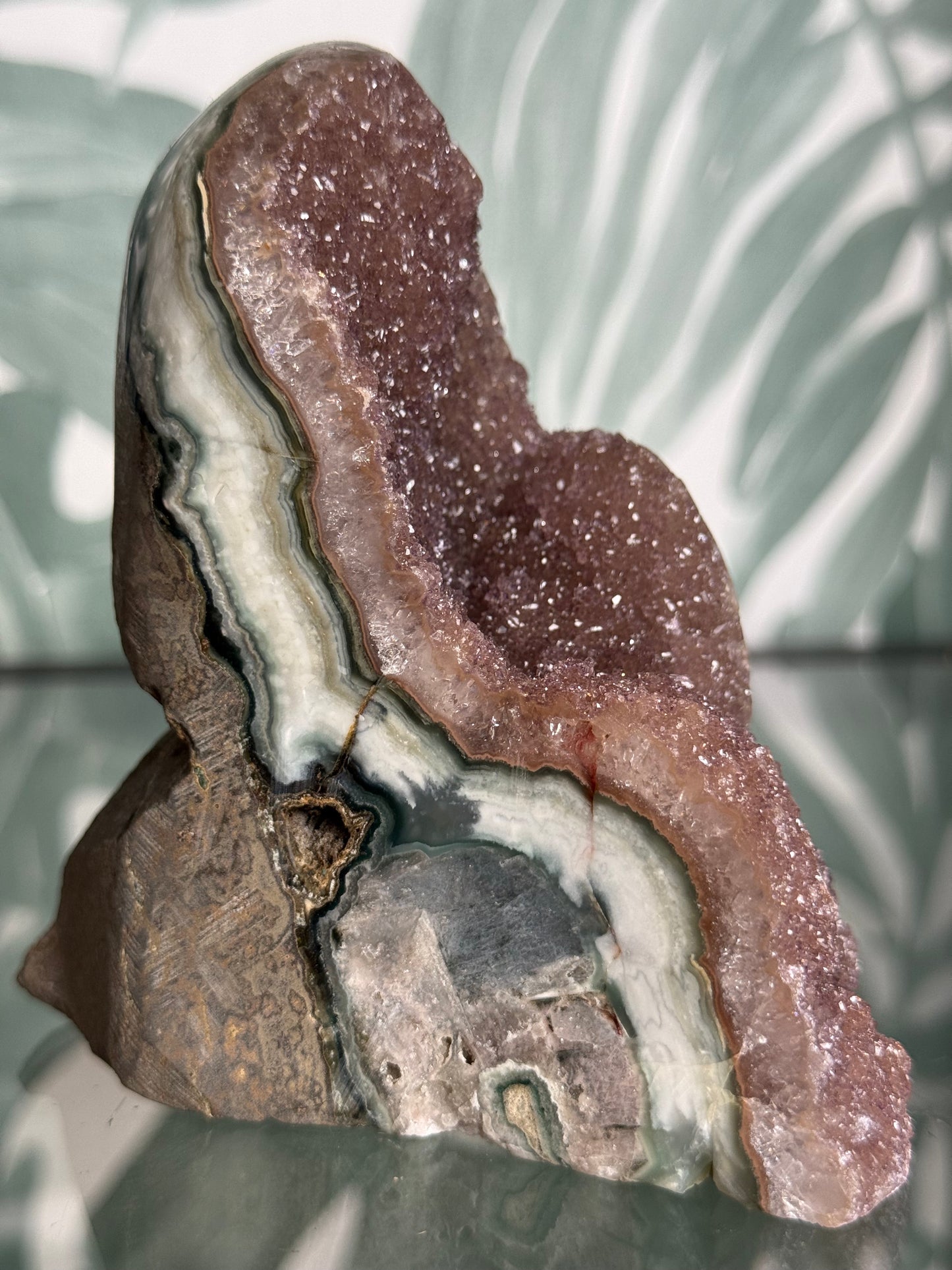 Galaxy amethist op standvlak #no.107