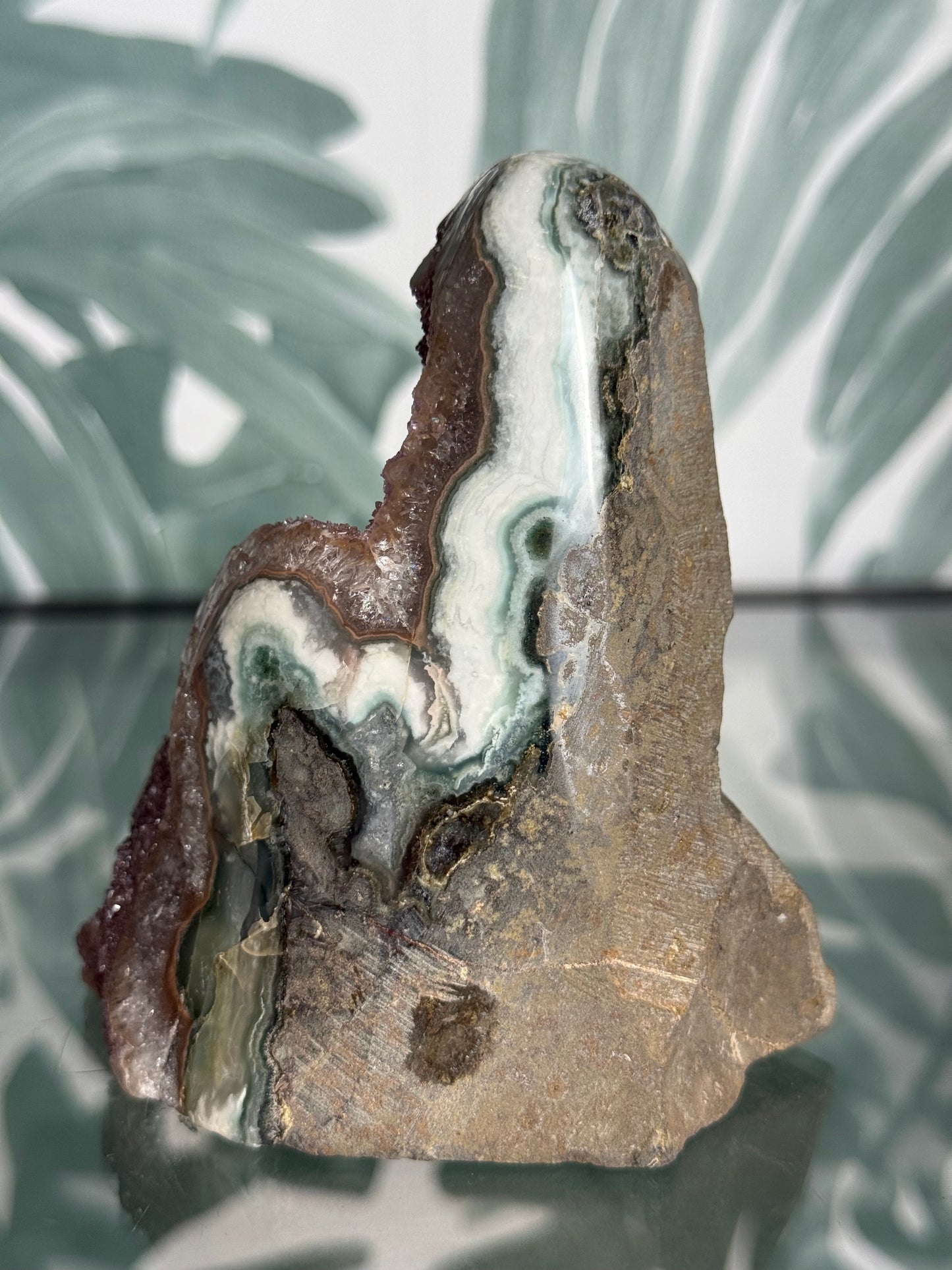 Galaxy amethist op standvlak #no.107