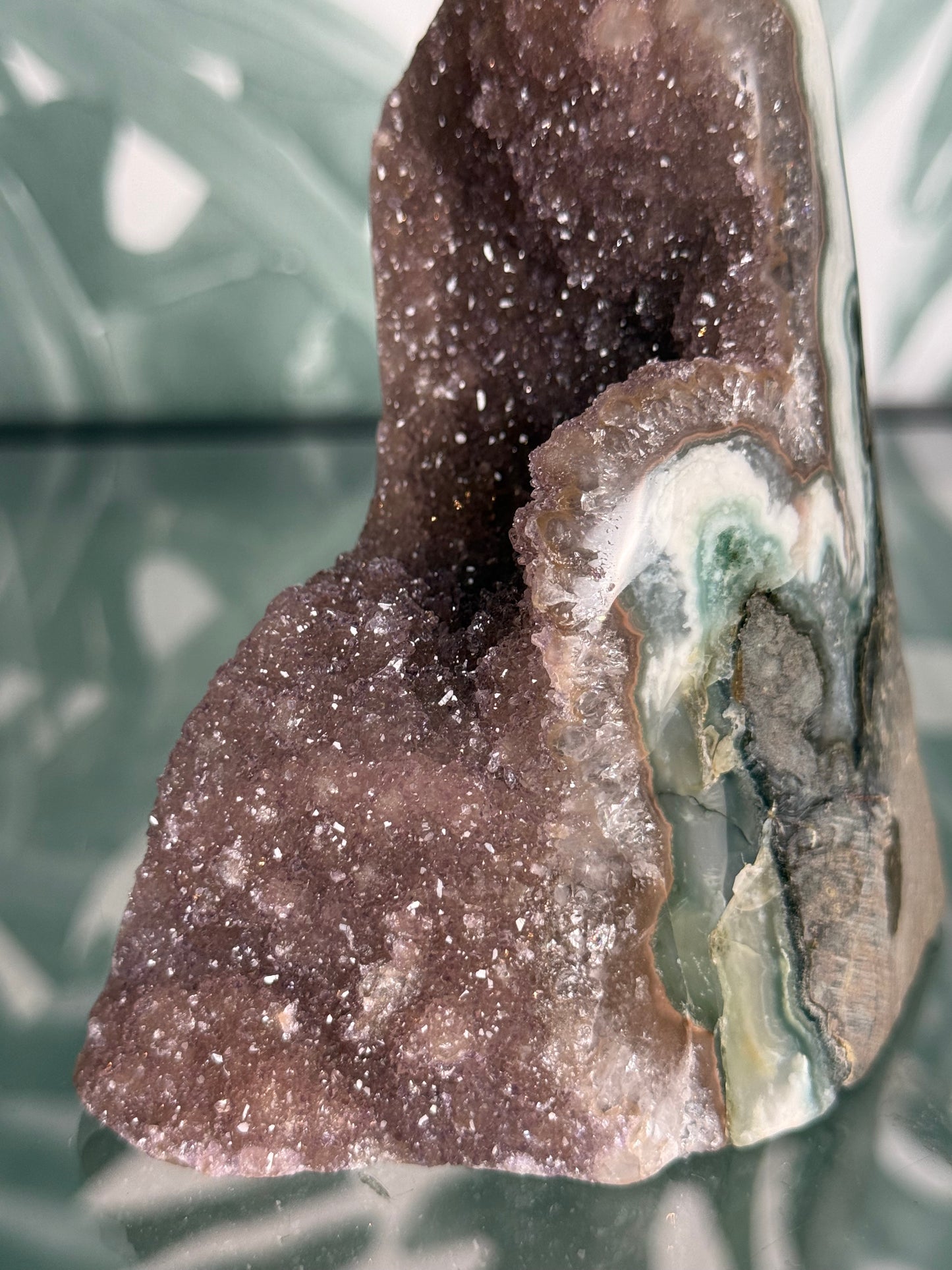 Galaxy amethist op standvlak #no.107