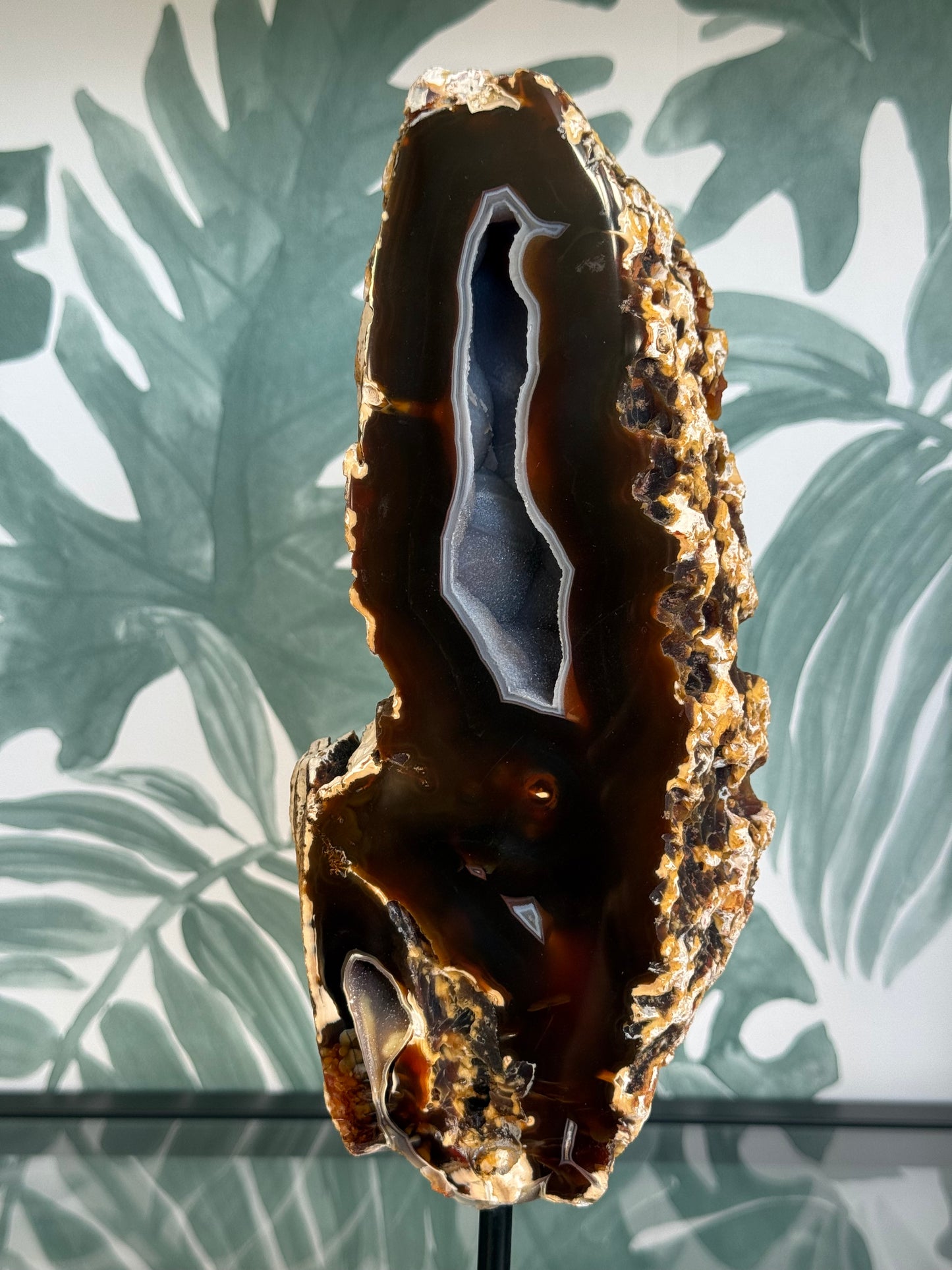 Agaat op standaard - no.128