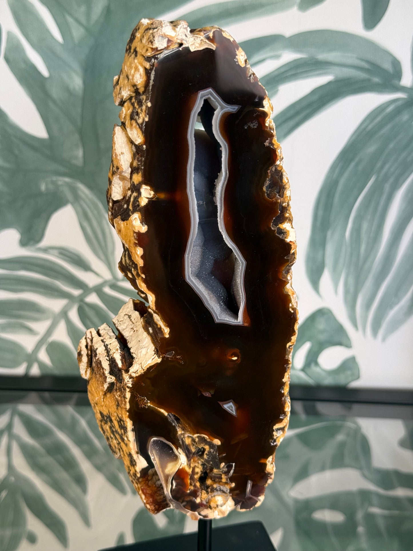 Agaat op standaard - no.128