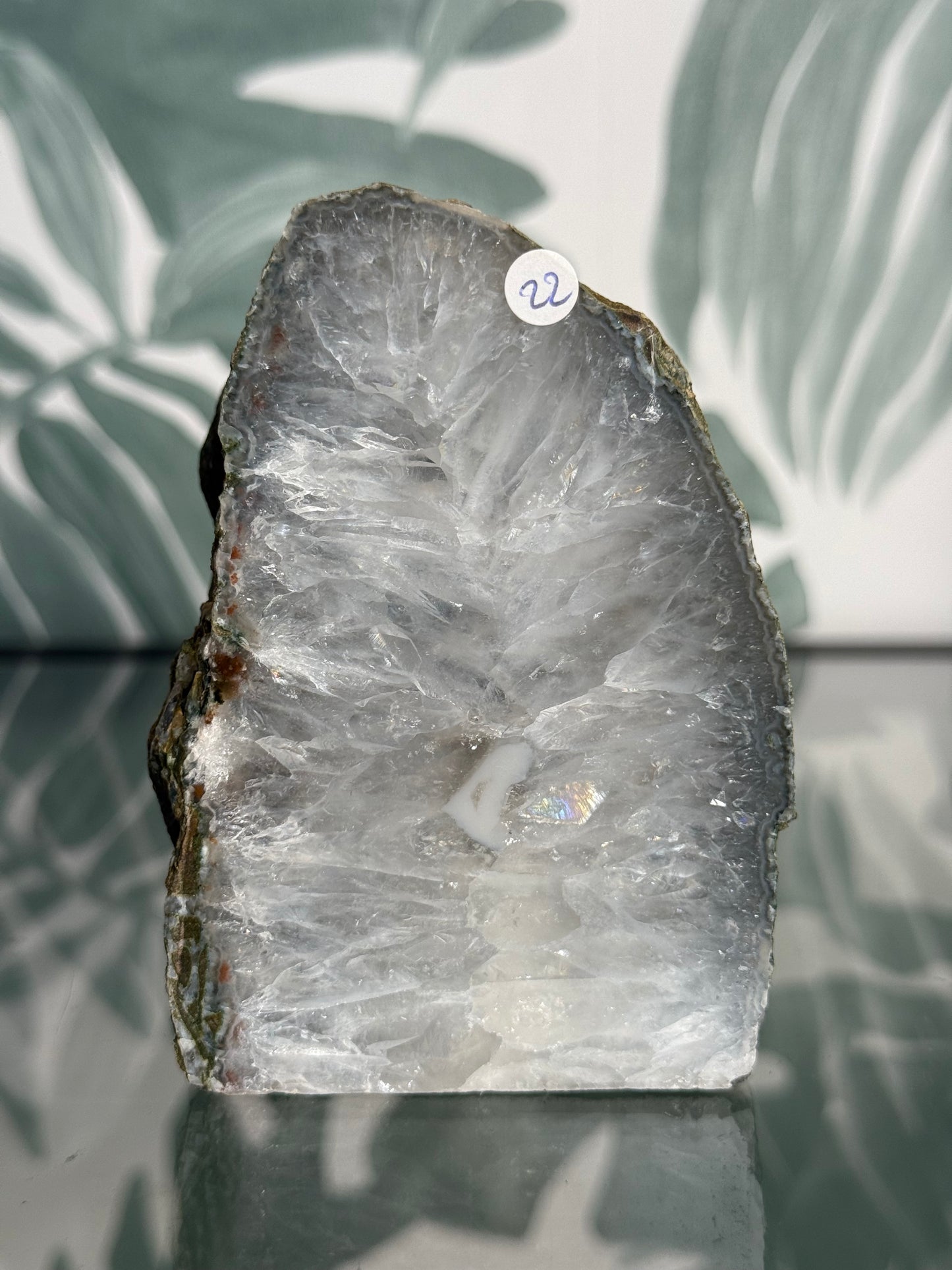 Agaat waxinelichthouder no.22