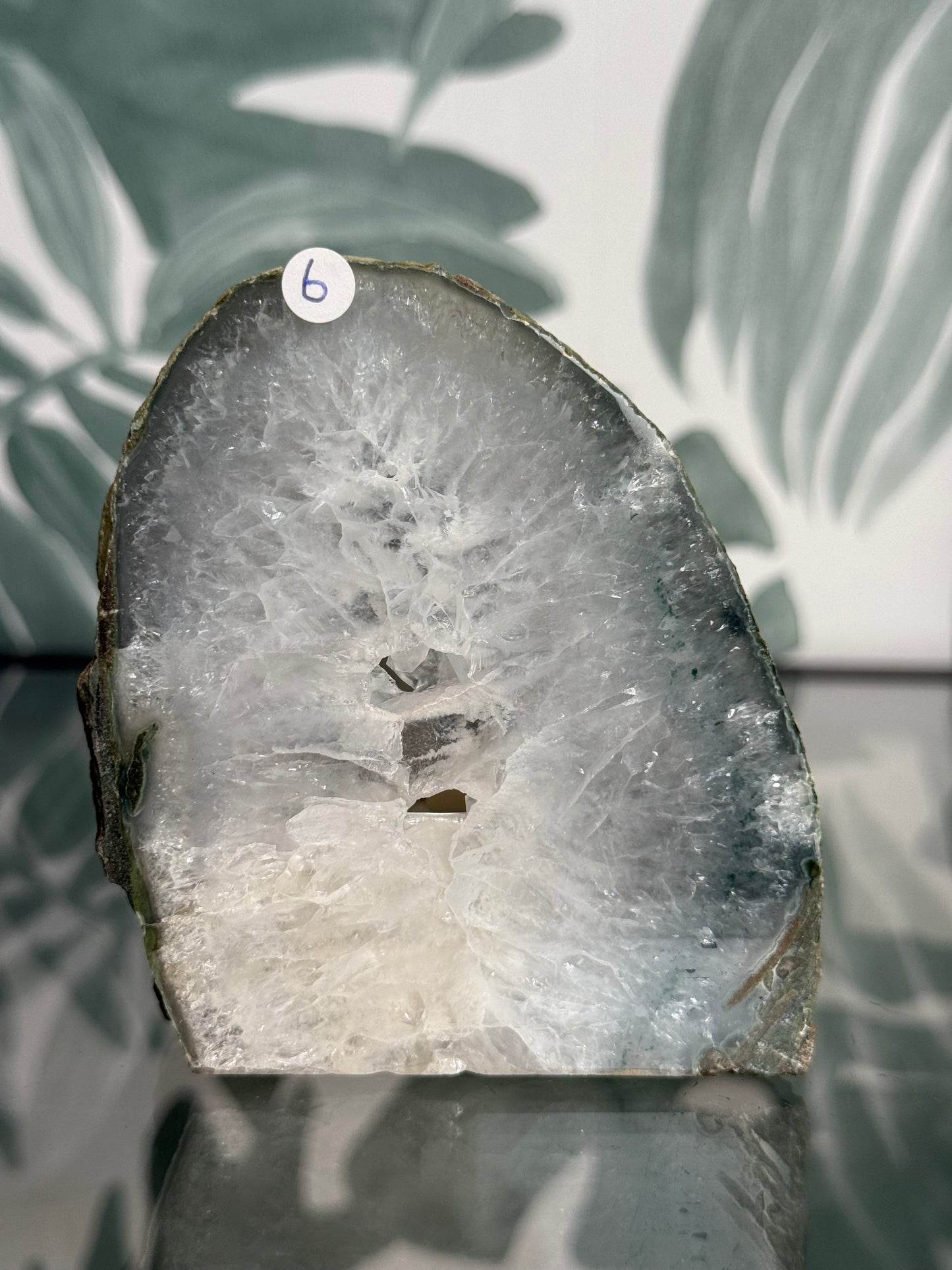 Agaat waxinelichthouder no.6