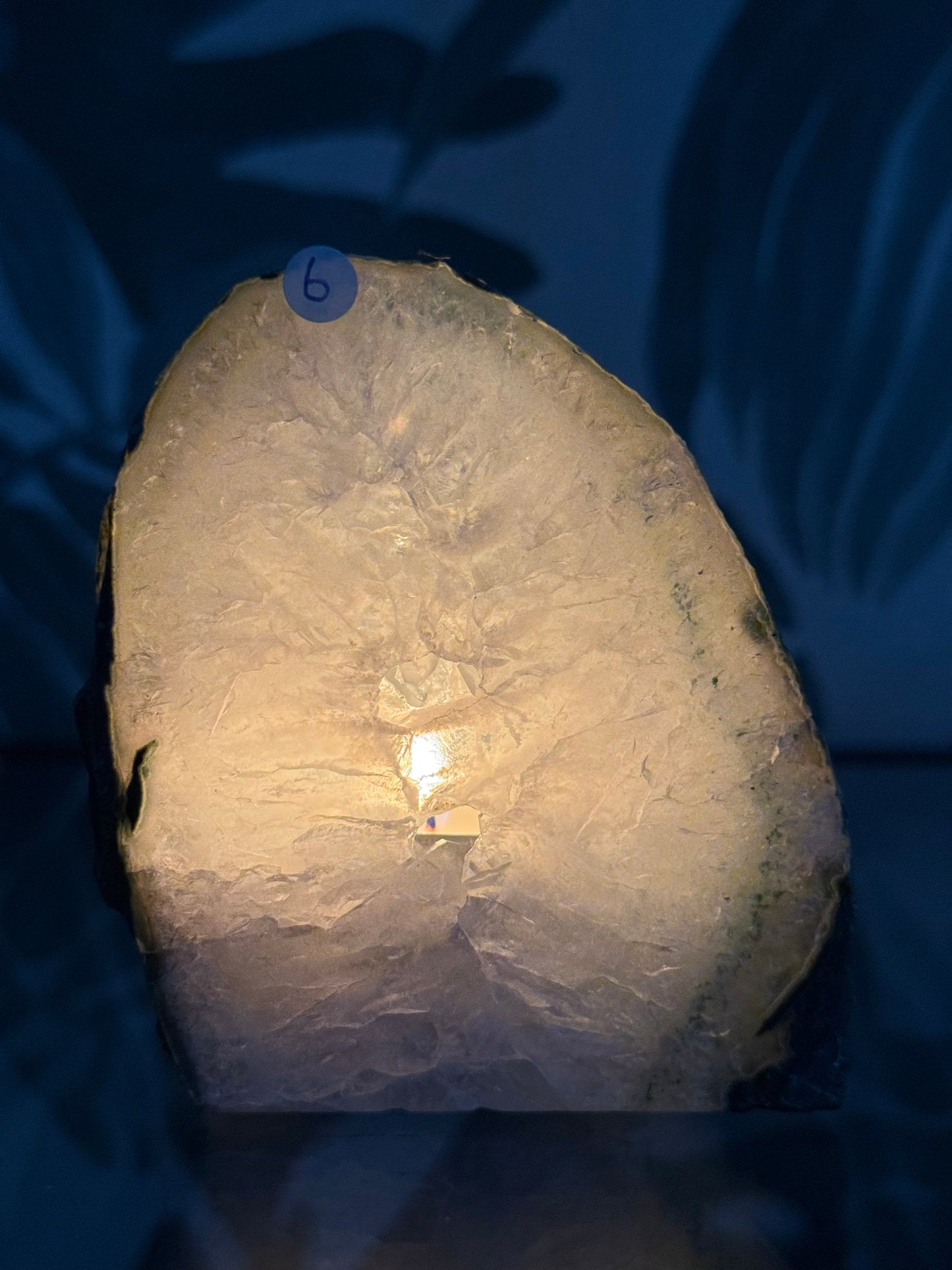 Agaat waxinelichthouder no.6