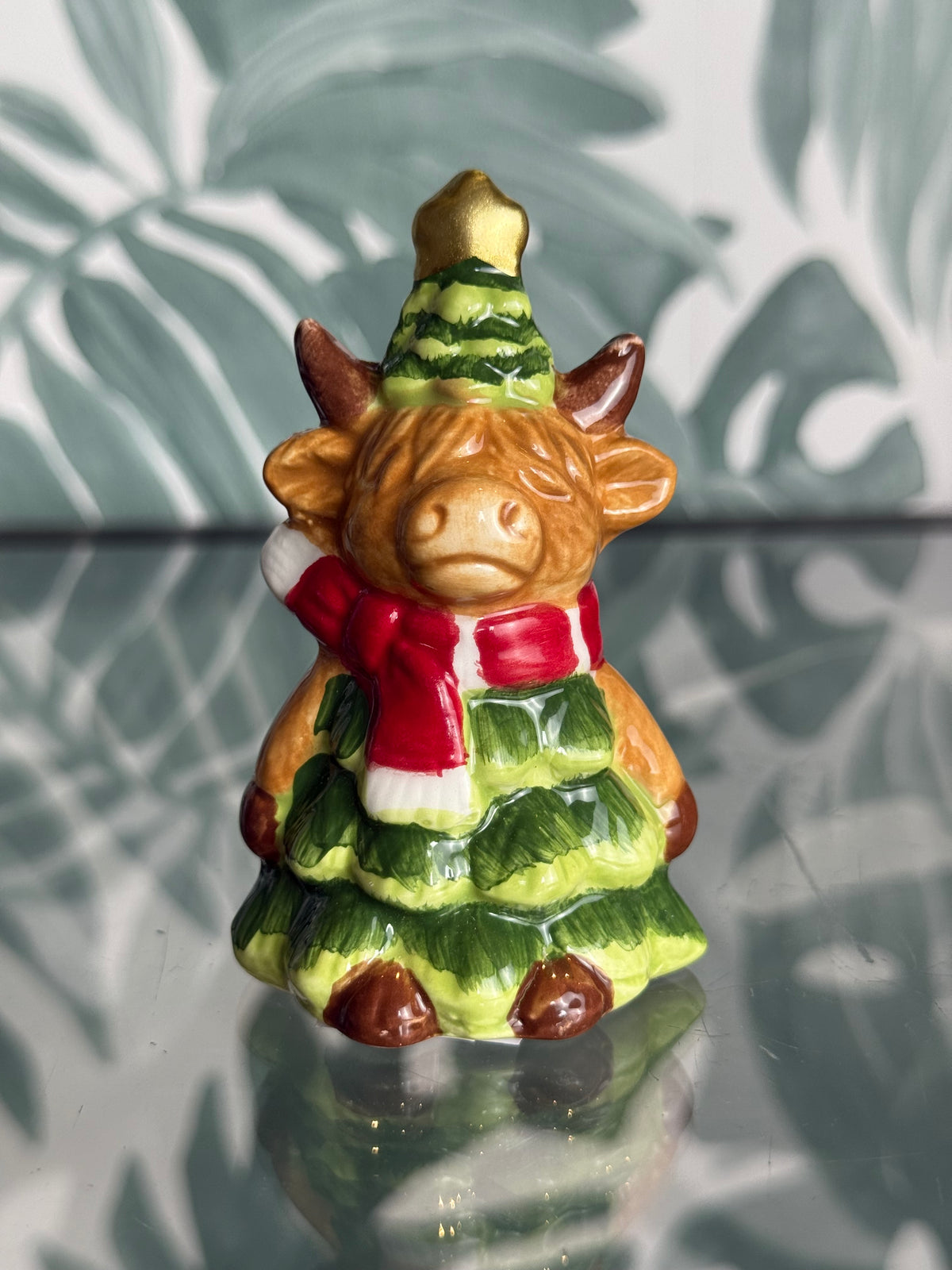 Schotse Hooglander beeldje – Keramiek | 9 cm