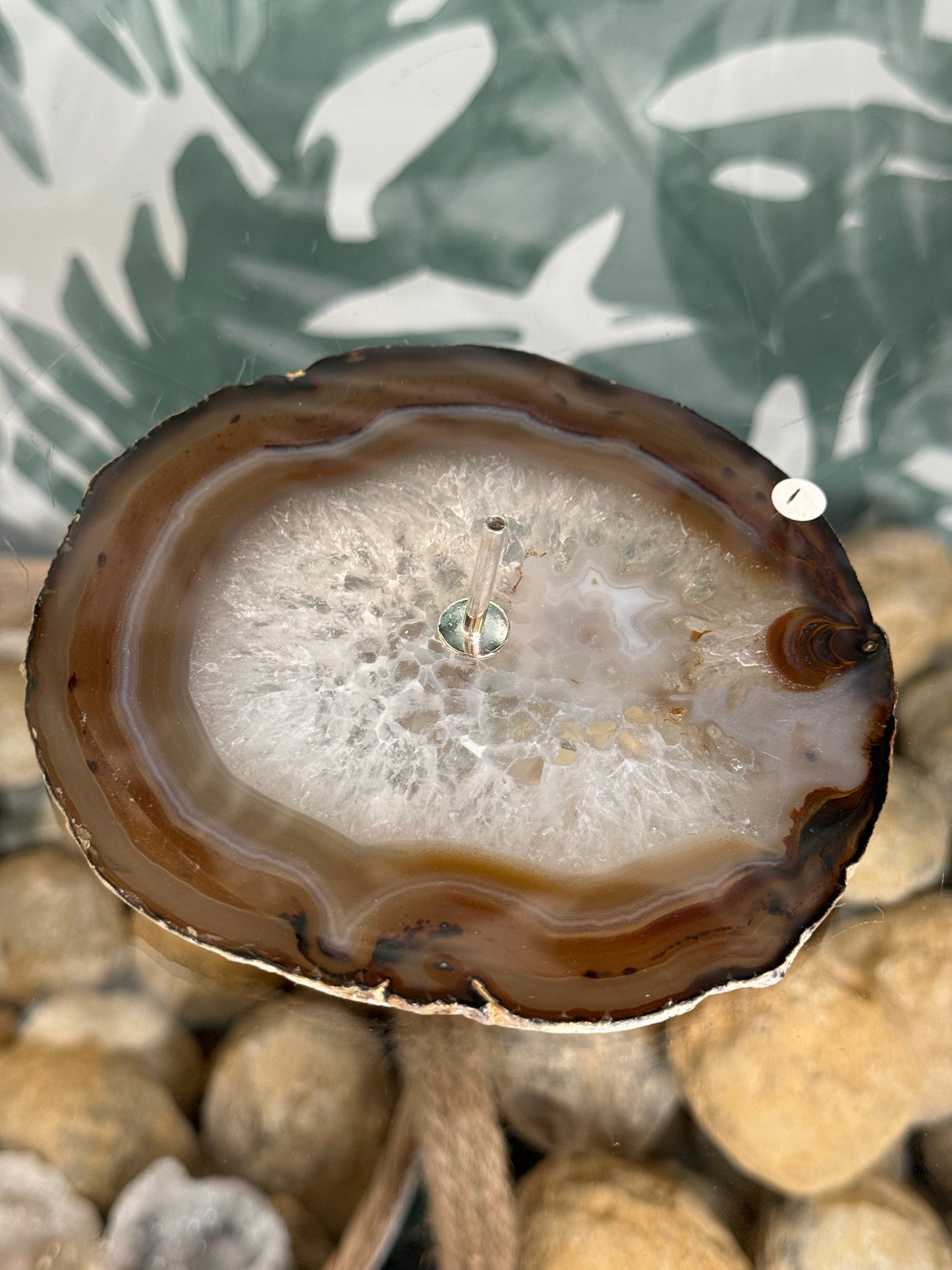 Agaat wierookhouder - no.1