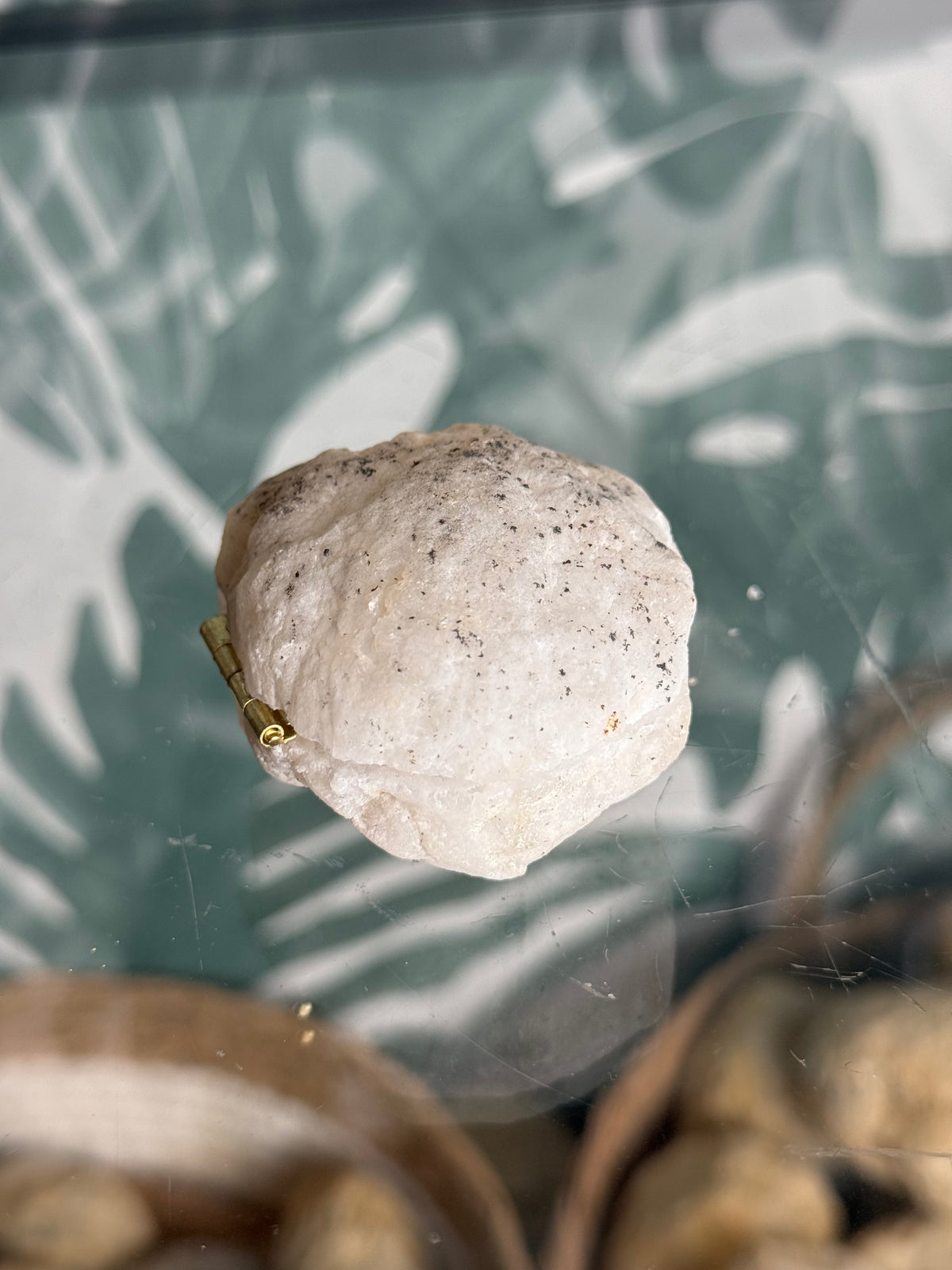 Kwarts geode sieradendoosje - no.267