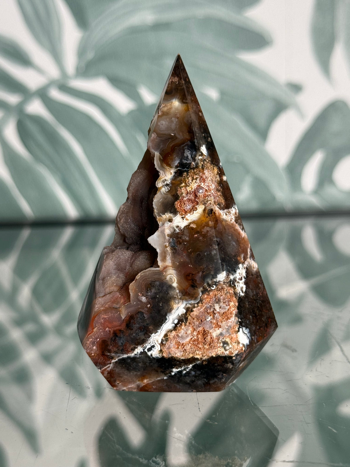 Chalcedoon / Agaat Diamant Toren - no.274