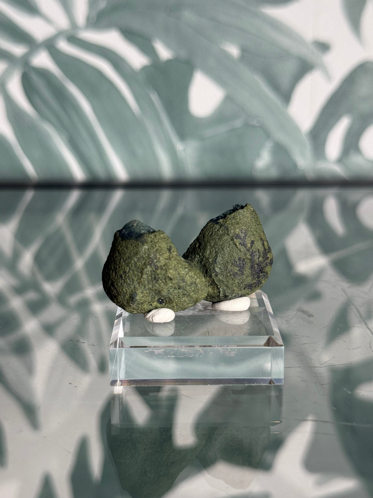 Tabasco agaat geode paar