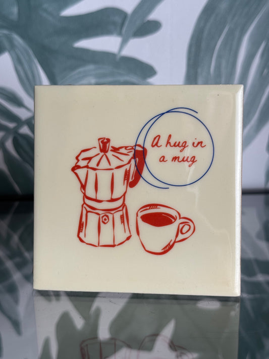 Tegeltje - A hug in a mug