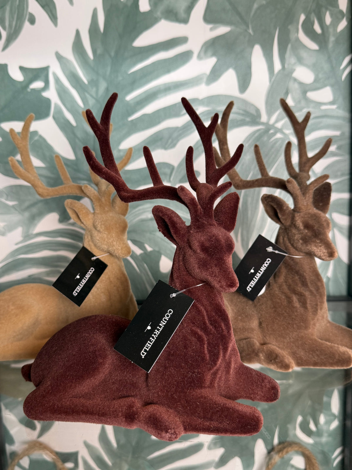 Countryfield Velvet Hert Liggend | 22,5 cm | 3 Kleuren
