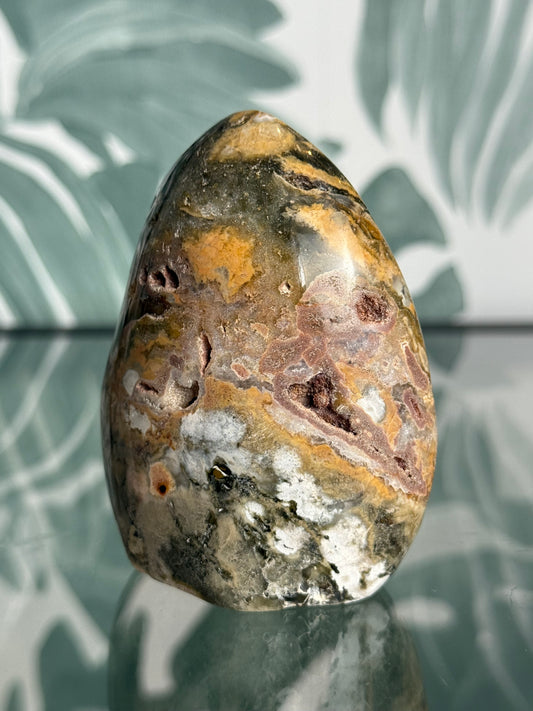 Oceaan jaspis sculptuur - #no.146