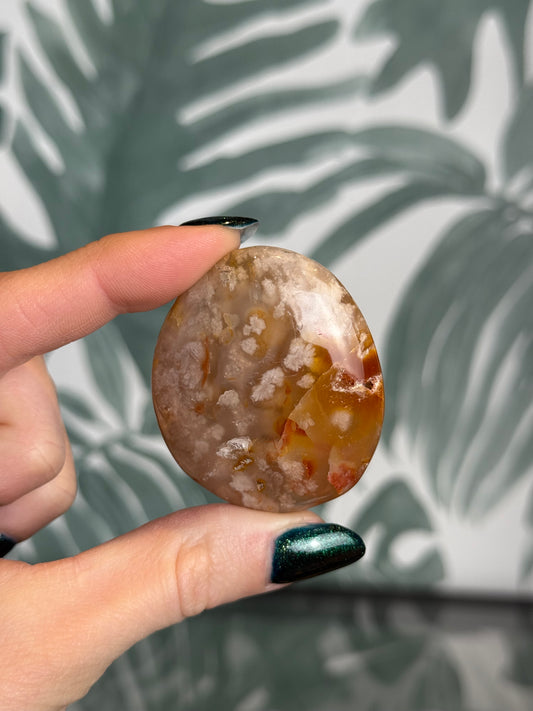 Bloemagaat handsteen -#no.158