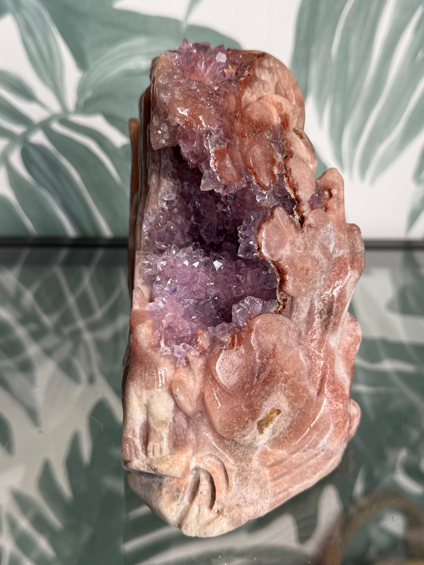 Roze amethist - Nine tailed fox