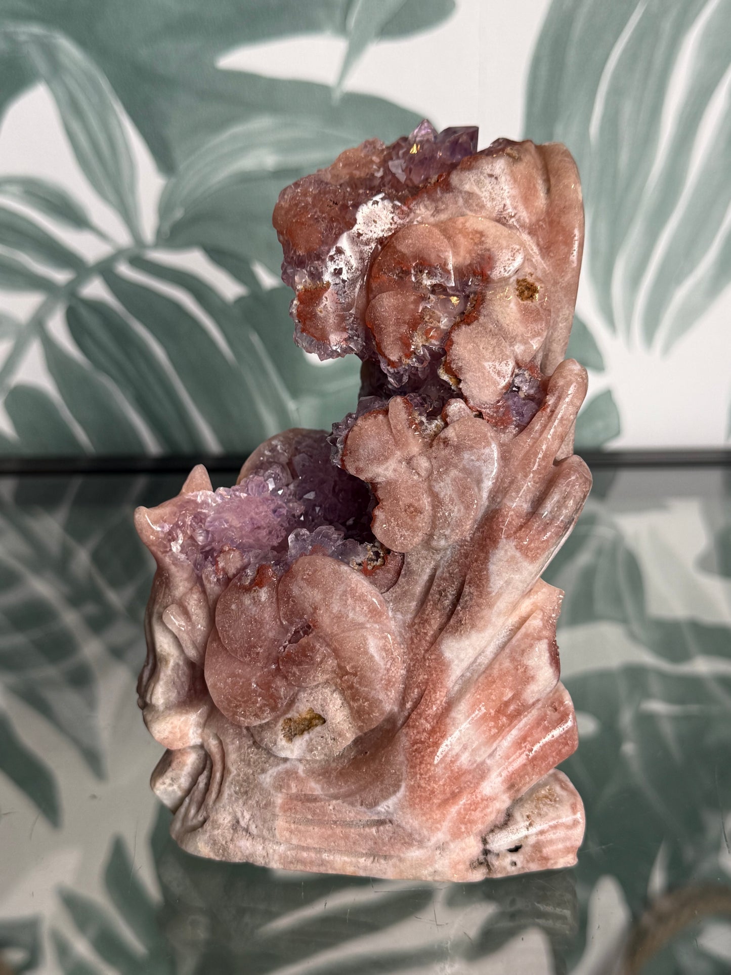 Roze amethist - Nine tailed fox