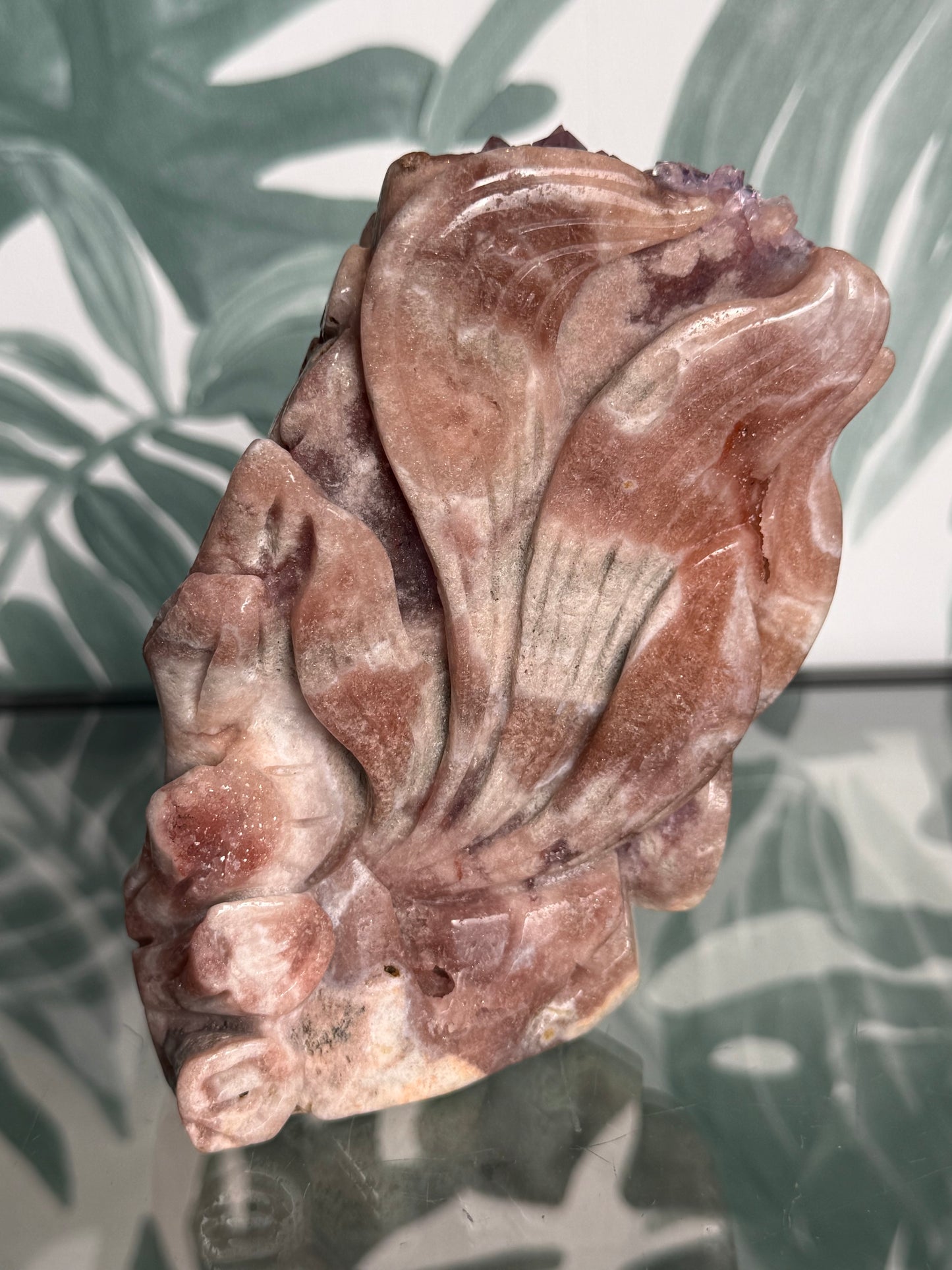 Roze amethist - Nine tailed fox