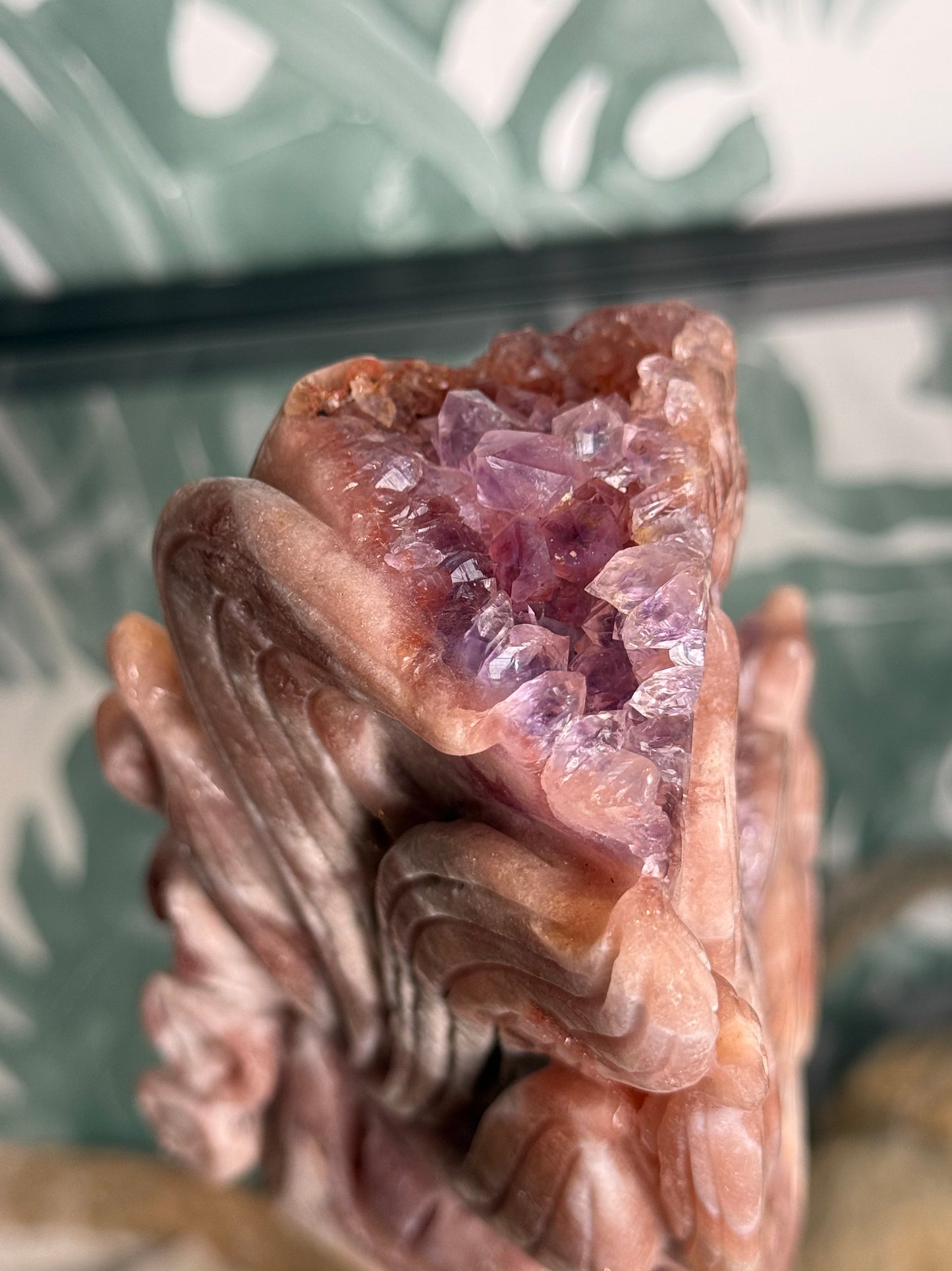 Roze amethist - Nine tailed fox