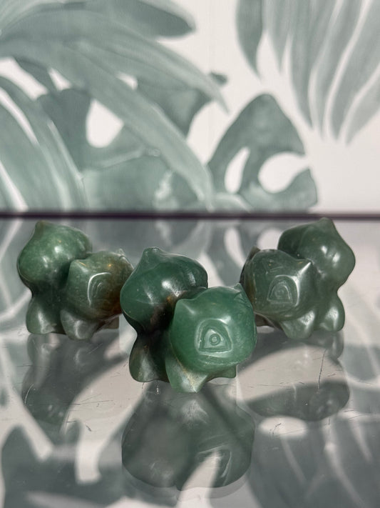 Groene aventurijn bulbasaur - Geluk & groei