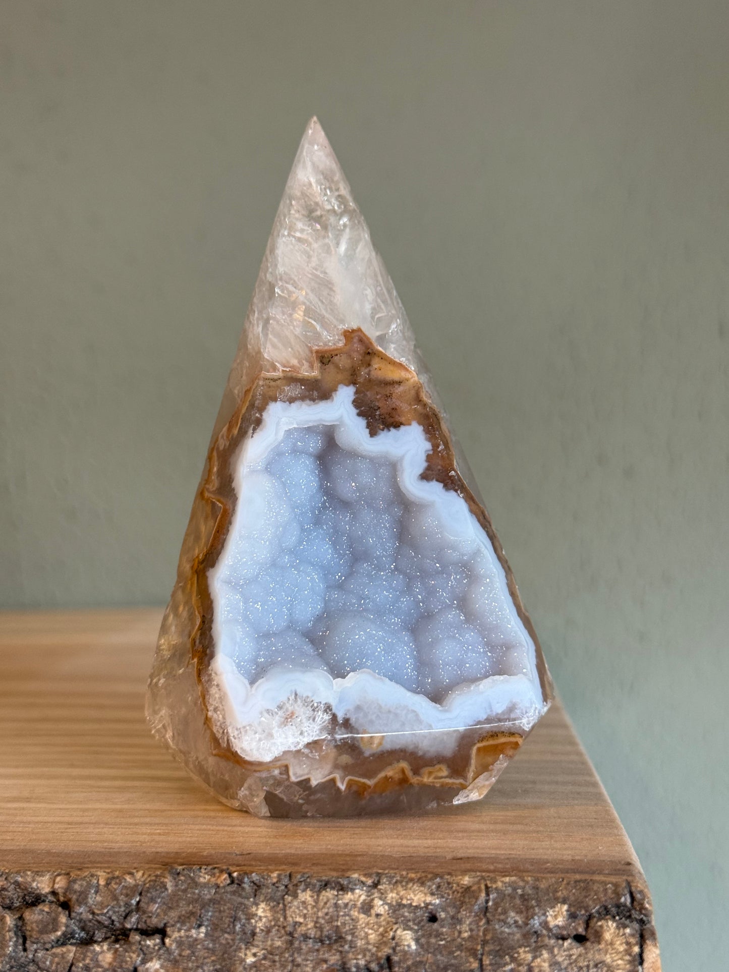 Agaat druzy toren - A kwaliteit