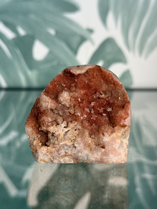 Roze amethist op standvlak - no.191