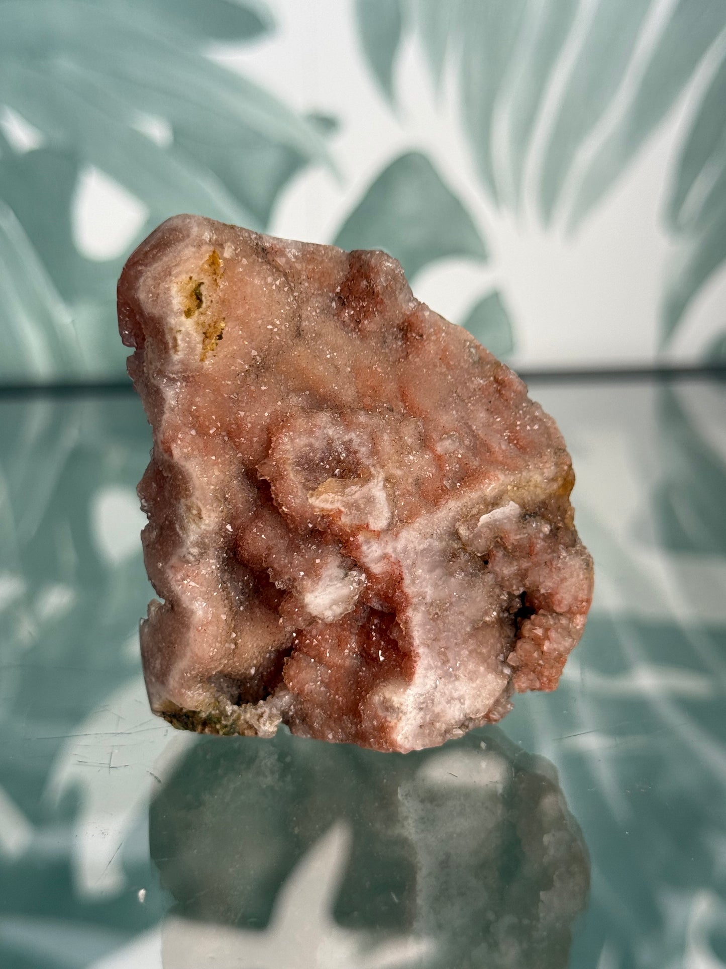 Roze amethist op standvlak - no.198