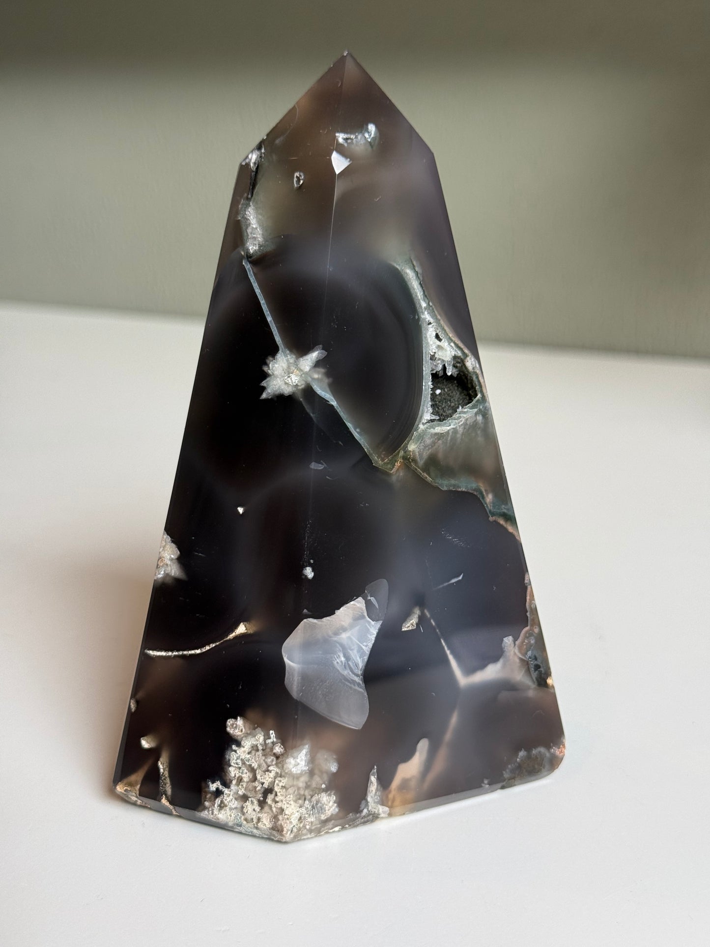 Agaat diamant #no.201 - Rust & stabiliteit