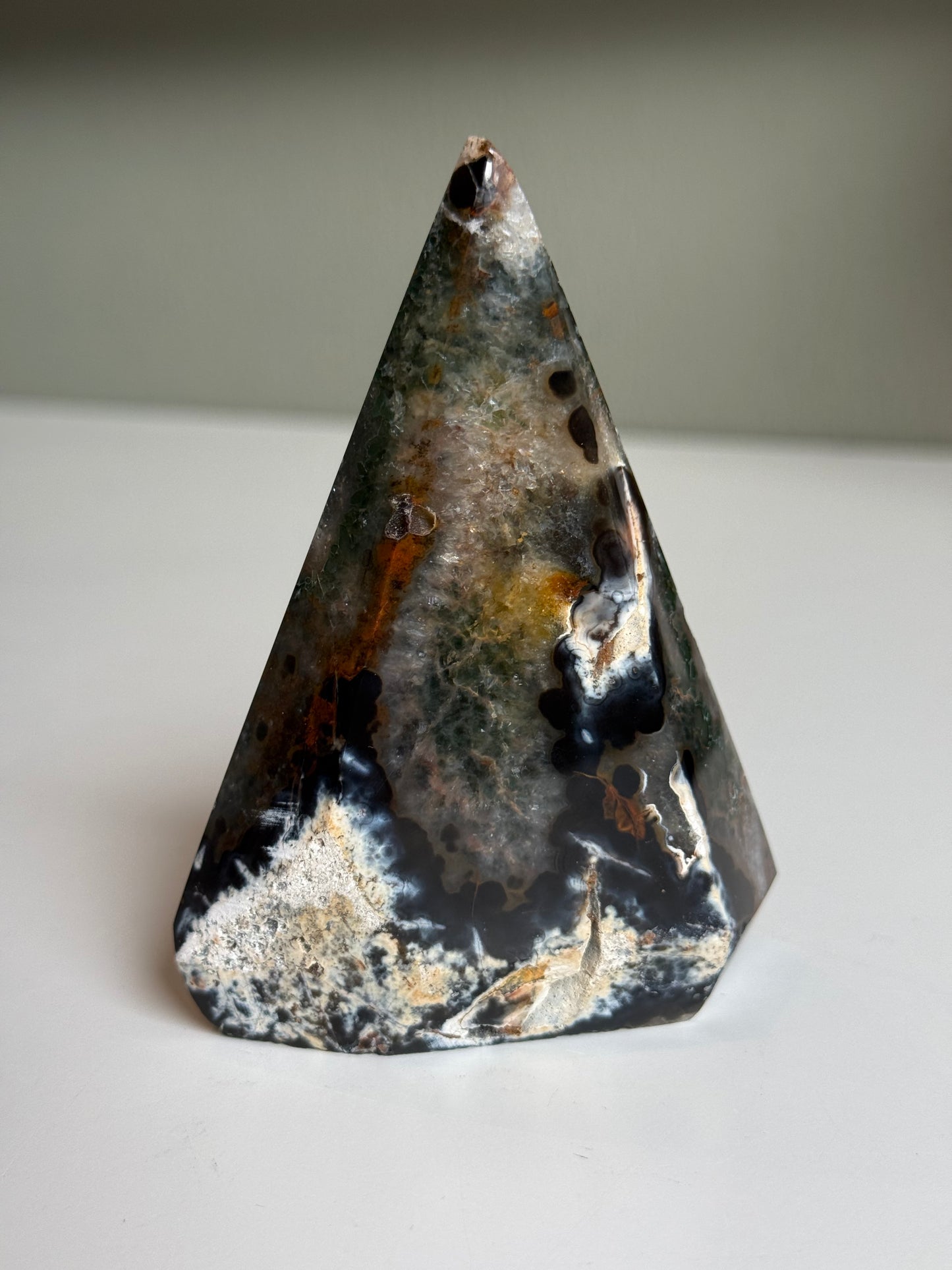 Agaat diamant #no.202 - rust & stabiliteit