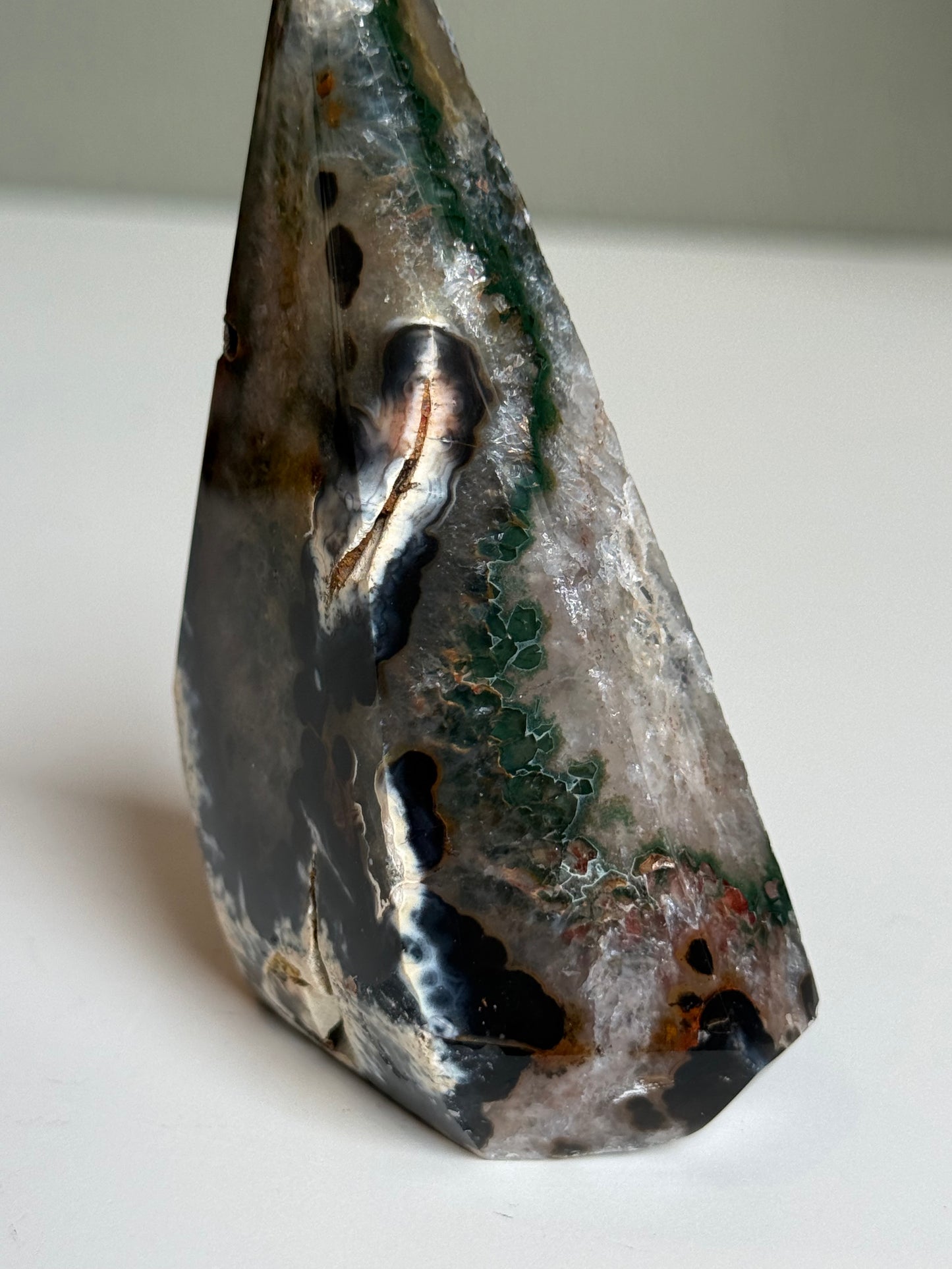 Agaat diamant #no.202 - rust & stabiliteit